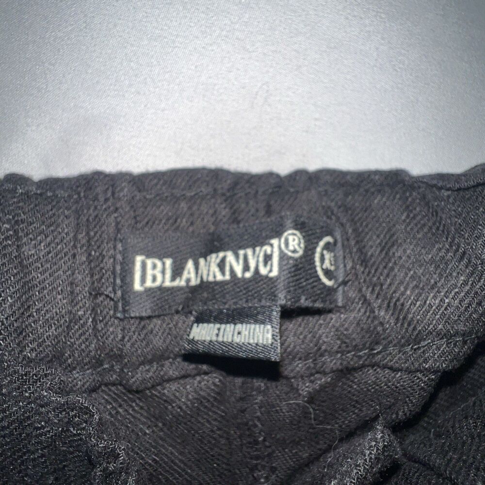 BLANK NYC Black Linen Blend Shorts Size XS - Picture 2 of 6